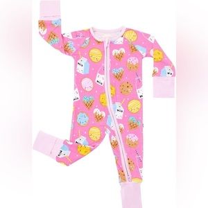 Little Sleepies - Pink Cookies and Milk, Preemie